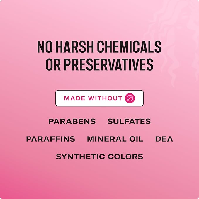 Mielle Organics Pomegranate & Honey Leave In Conditioner for Curly Hair - Moisturizing Detangler & Curly Hair Treatment to Help Repair Damage, Prevent Frizz & Improve Shine (12 Fl Oz)