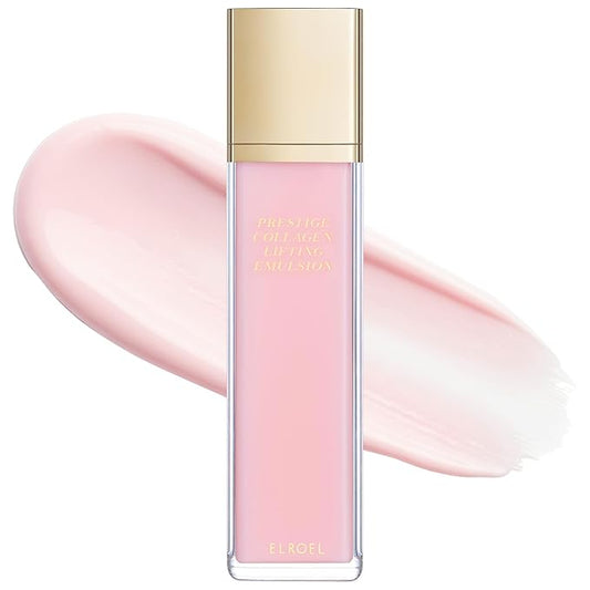Prestige Collagen Lifting Emulsion - Age-defying, Firming and Hydrating Facial Moisturizer with 5 Peptides, Volufiline, Gigawhite & Ectoine - Korean Skin Care for All Skin Types 4.56 Fl Oz