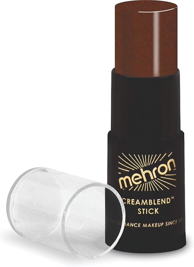 Mehron Makeup CreamBlend Stick | Face Paint, Body Paint, & Foundation Cream Makeup | Perfect for Halloween .75 oz (21 g) (Contour 2)