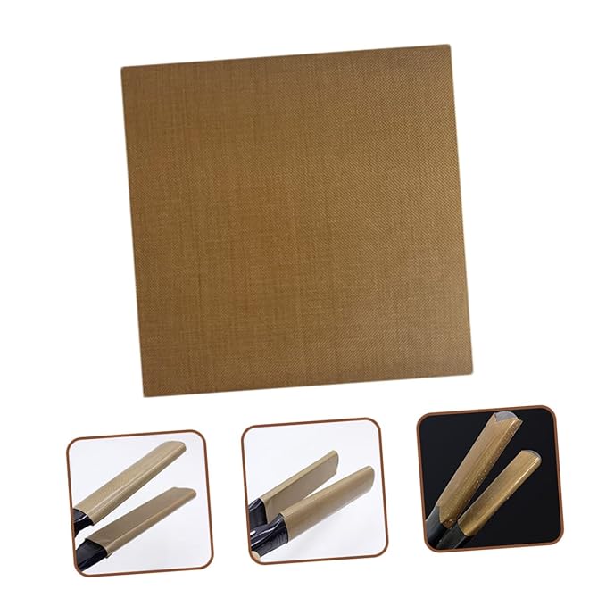 minkissy 20pcs Hair Straightener Sticker Insulating Flat Iron Decal for Curling Iron Hair Styling Tools for Home Salon Use