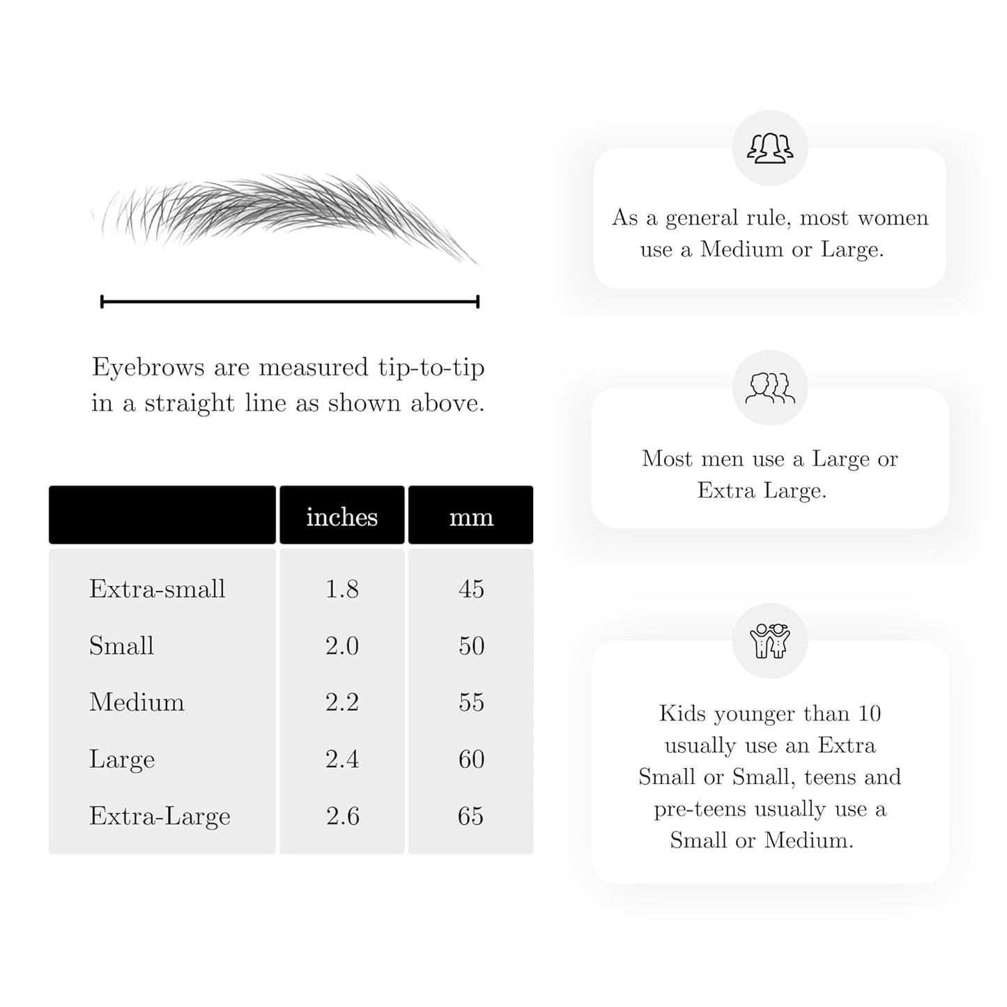 (10 pairs) Dark Brown Temporary Eyebrow Tattoo - Small Size - Waterproof & Smudgeproof - Sassy Swerve Style Eyebrow Stickers - Sheet Lasts up to 30 Days - Won't Work on Existing Brows