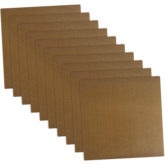 minkissy 20pcs Hair Straightener Sticker Insulating Flat Iron Decal for Curling Iron Hair Styling Tools for Home Salon Use