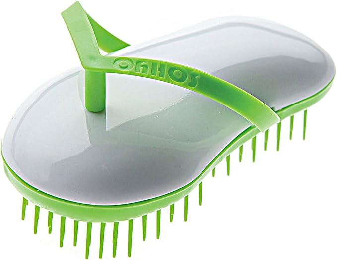 B127 Shower Head Brush/Exfoliator Shampoo Brush/Head Massager Scalp Stress Relax Shower Brush/Scalp Scrub Hair Brush Massager/Hair Massager for Hair Growth/Scalp Dandruff Brush Small Hair Brush