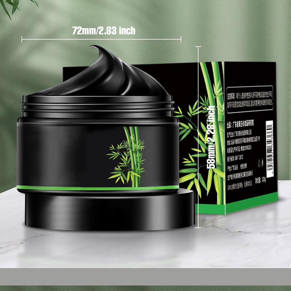 Blackhead Remover Mask, Black Activated Charcoal Face Mask Skincare Peel Off, Blackhead Peel Off Face Mask Blackheads Remover Strip Facial Mask for All Skin Types(4.23 Fl.oz)