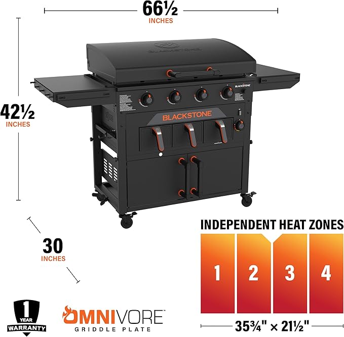 Blackstone 2439 Original 36" Griddle with Airfryer Combo