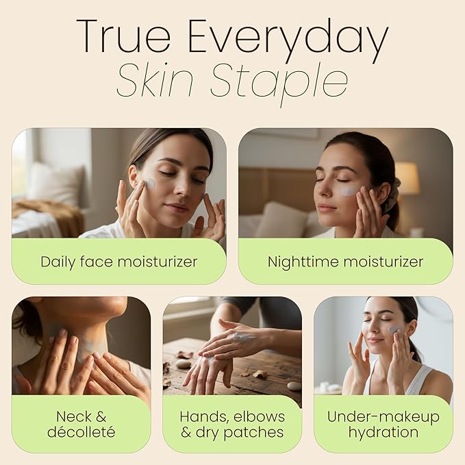 Aspen Kay Naturals Handmade 100% Grass Fed Beef Tallow Balm for Skin Care, With Organic Jojoba Oil + Chamomile (Blue Tansy) Organic Body Butter - 2 fl. oz. Made in USA