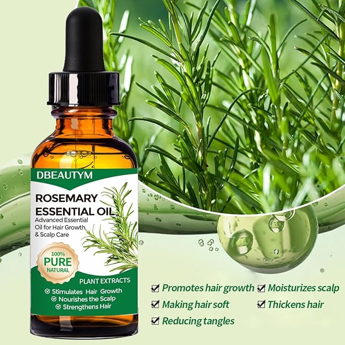 Collagen Hair Treatment Hair Mask & Rosemary Oil for Hair Growth,Deep Conditioner Hair Mask for Dry Damaged Hair,Hair Growth Oil for Hair Loss,Natural Hair Regrowth Treatment for Men and Women