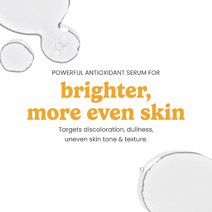 Timeless Skin Care Vitamin C Serum with Vitamin E & Ferulic Acid - Brightening Serum - for Oily & Dry Skin - Fragrance-Free 1 oz (Pack of 2)