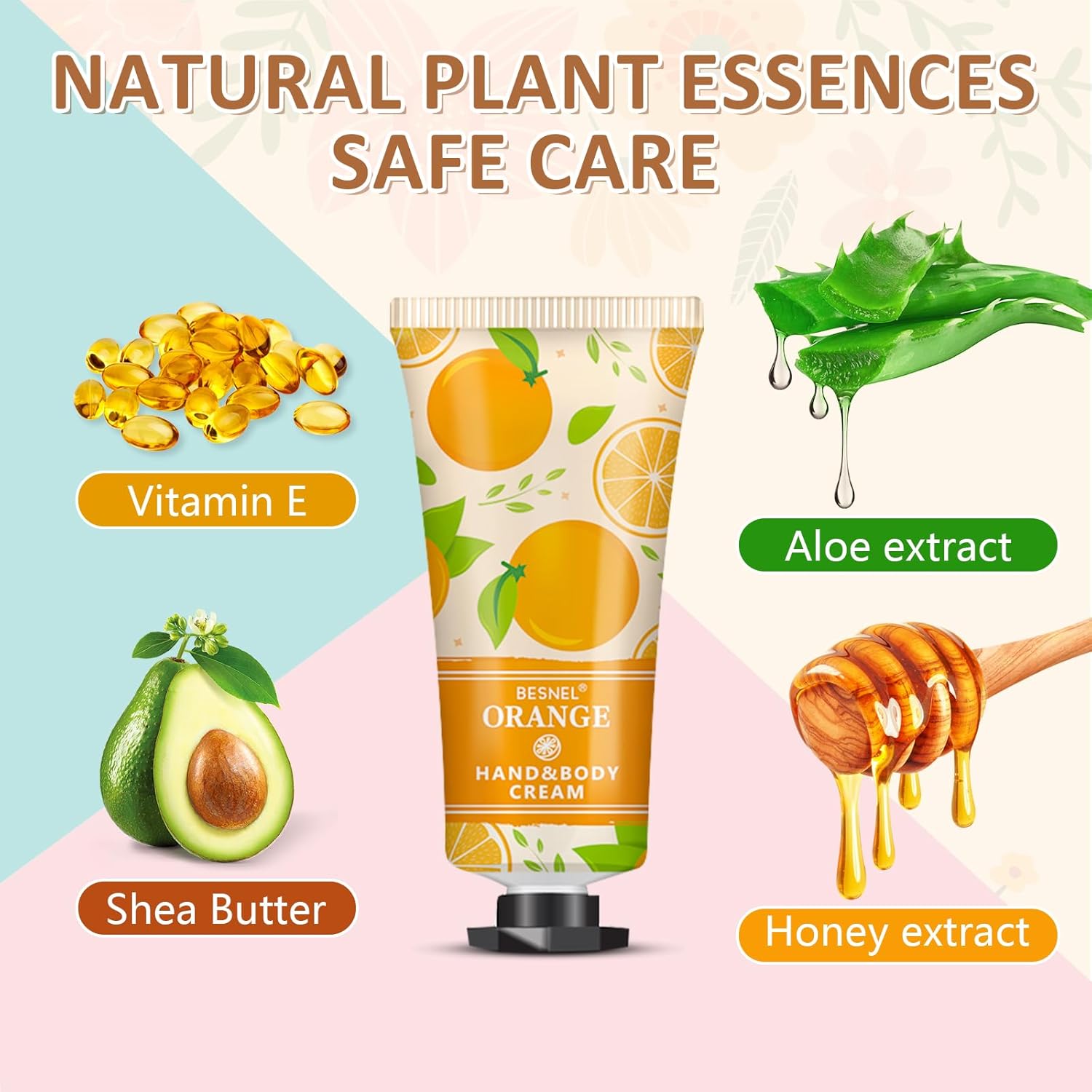 24 Pack Hand Cream Gifts Set For Women, Mini Hand Lotion Travel Size in Bulk for Dry Cracked Hands, Graduation Gifts, End of Year Teacher Appreciation Gifts, Thanksgiving Gifts, Party Favors - Glowelle