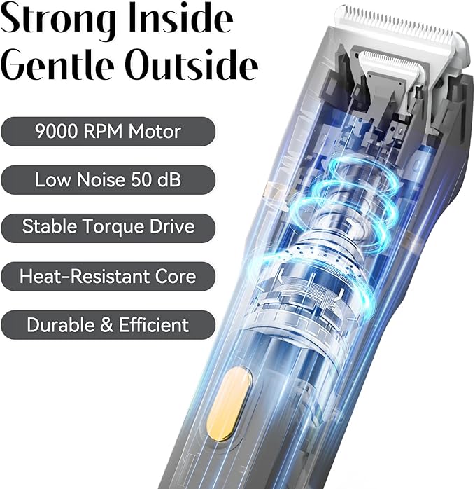 KINGTEE 5-in-1 Electric Bikini Trimmer for Women – IPX7 Waterproof Shaver, Cordless Body & Facial Razors for Women, Ceramic Blades, USB-C Rechargeable, Painless Hair Removal Kit (Light Black)