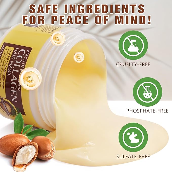 Collagen Hair Mask - Collagen Hair Treatment (LARGE)