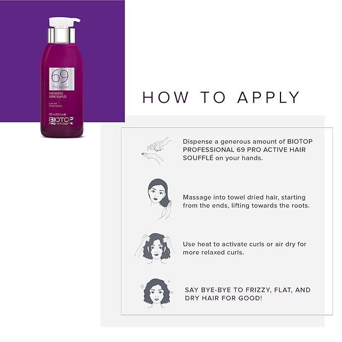 69 Pro Active Hair Soufflé 16.9 fl oz – Biotop Professional