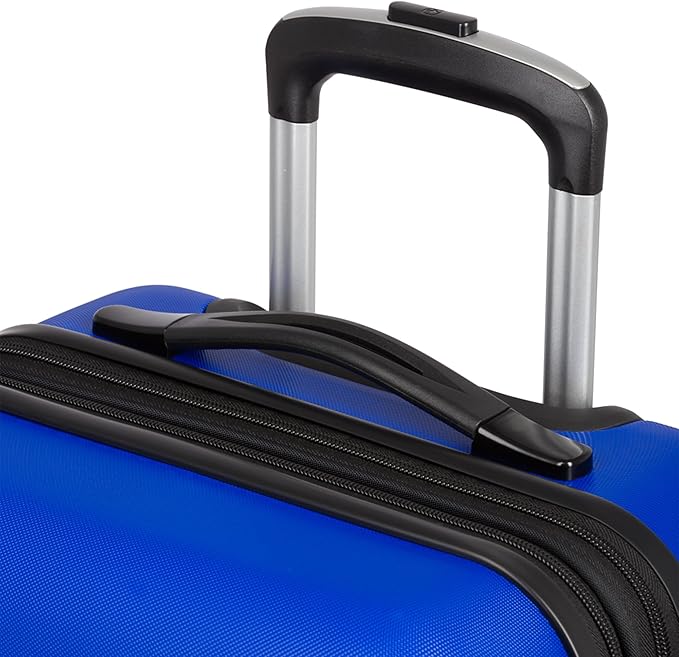 SwissGear 7366 Signature Hardside Expandable Luggage with Spinner Wheels, TSA Lock, Cup-Holder, Cobalt, 3-Piece Set (19/23/27)