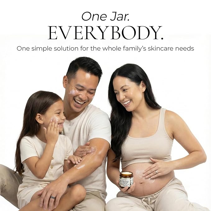 Grass-Fed Whipped Tallow Balm, Face and Body Moisturizer with Manuka Honey, Fragrance Free Tallow Moisturizer for Sensitive Skin, Lightweight Tallow Cream, 3 oz