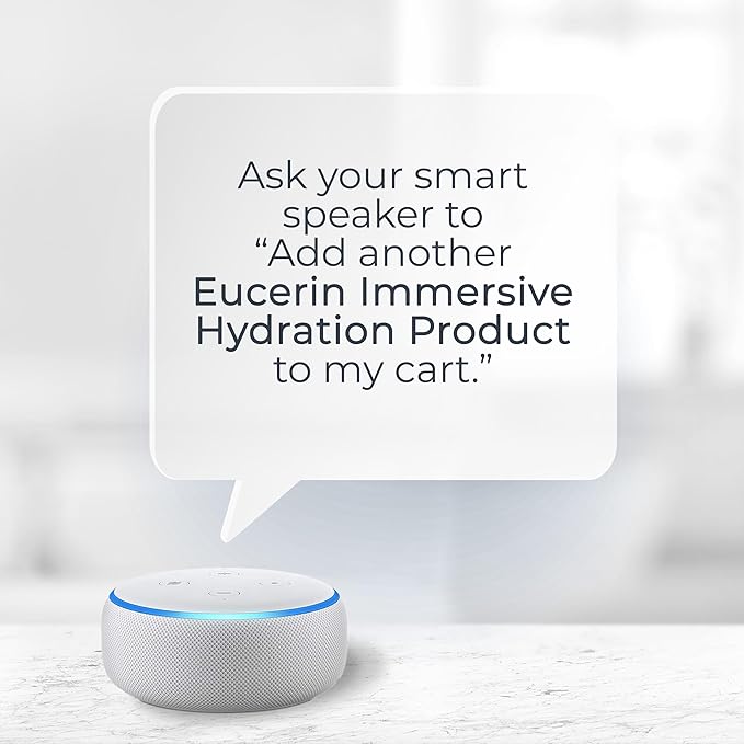 Eucerin Face Immersive Hydration Night Cream with Hyaluronic Acid and Provitamin B5,Ultra-Lightweight Face Moisturizer Smooths Fines Lines and Wrinkles,2.5 Oz Bottle,(Pack of 2)