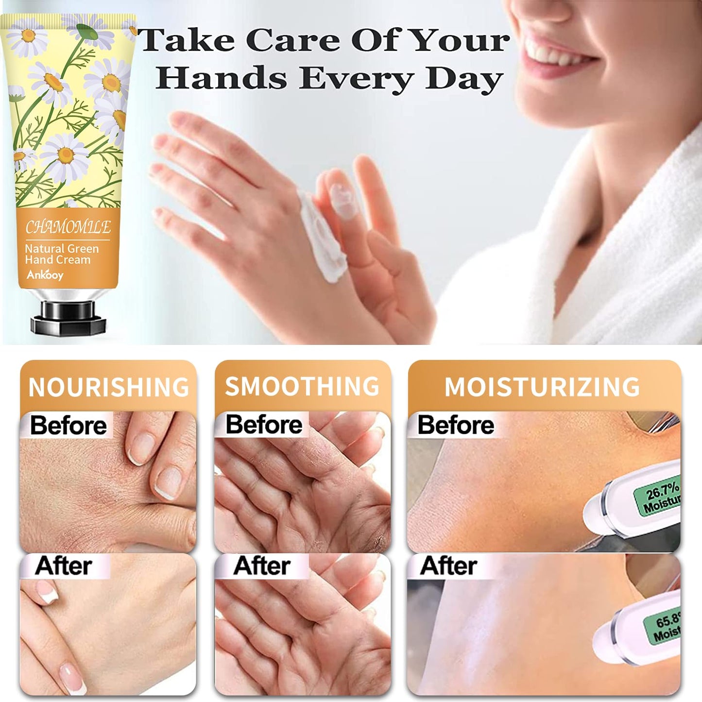 12 Pack Hand Cream for Dry Cracked Hands,Stocking Stuffers for Women,Bridesmaid Gifts,Small Gifts;Gifts for Women,Nurse Gifts,Teacher Appreciation Gifts,Natural Hand Lotion Travel Size - Glowelle