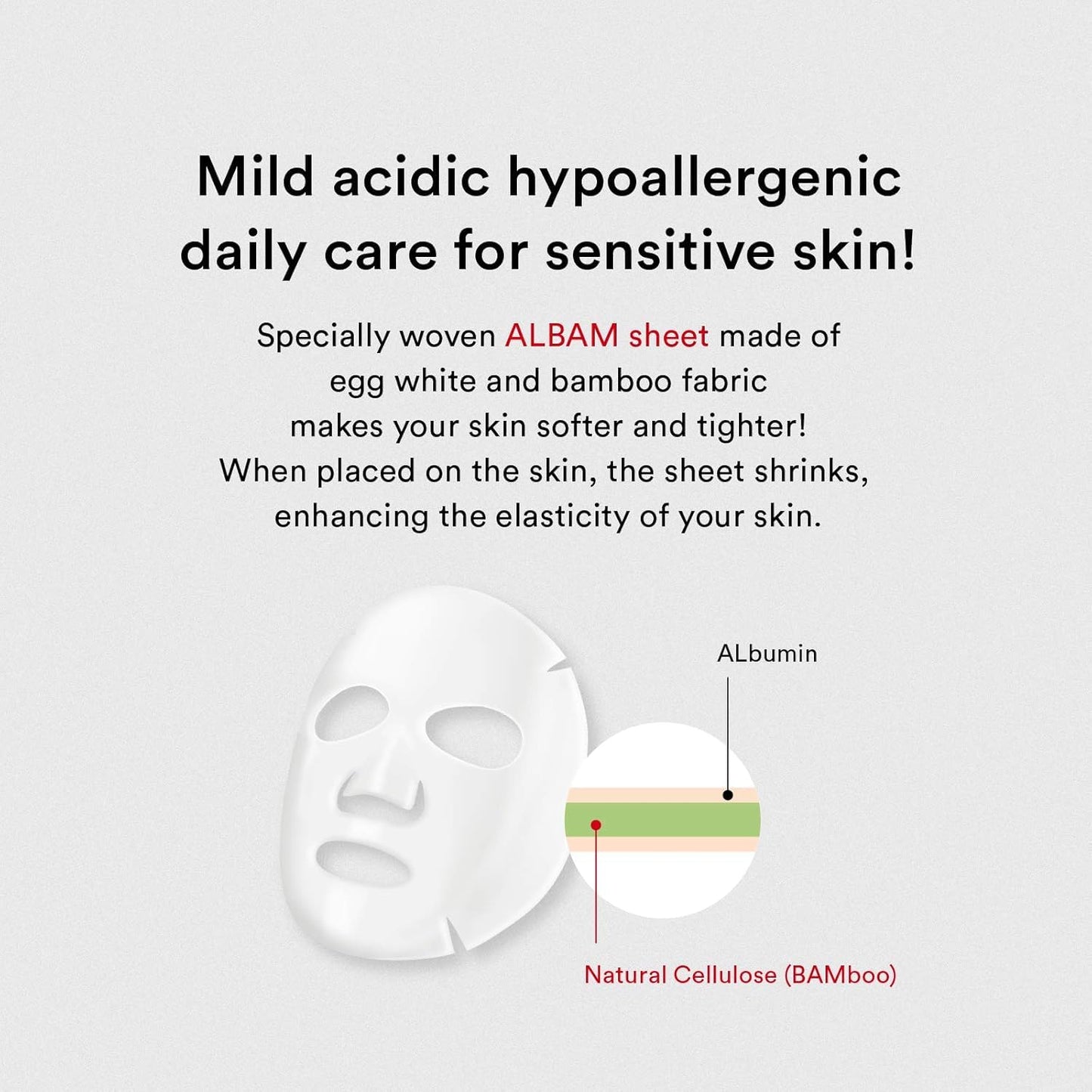 Abib Mild acidic pH sheet mask Heartleaf Fit 30ml (10pcs) - Glowelle