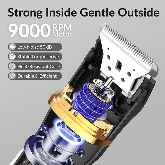 KINGTEE 5-in-1 Electric Bikini Trimmer for Women – IPX7 Waterproof Shaver, Cordless Body & Facial Razors for Women, Ceramic Blades, USB-C Rechargeable, Painless Hair Removal Kit (Black)