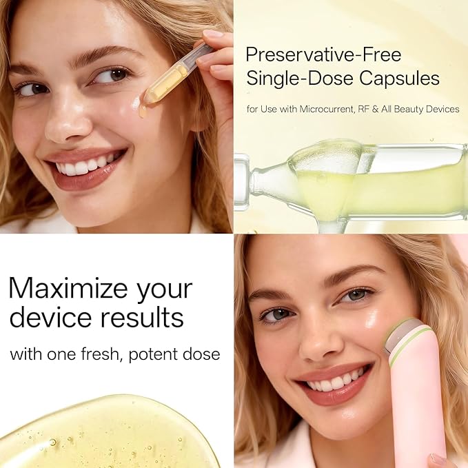 WNP collagen &4D hyaluronic acid Serum Anti Aging,Oil-Suspension Serum|Barrier repair Firming Emergency Repair|WaterOilBalance| Single-Use Vials Skincare for Sensitiveskin(1.2ml/0.04 fl.oz.)*30