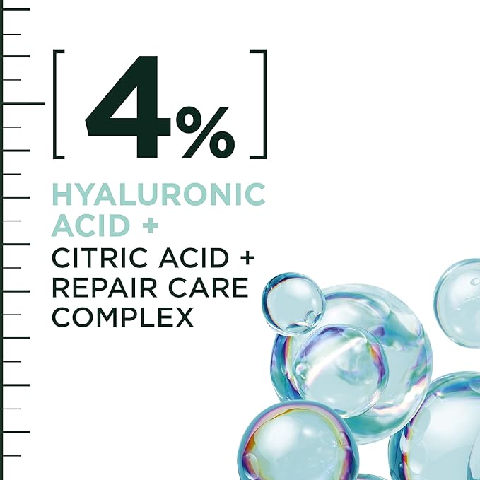 Garnier Fructis Hair Filler Moisture Repair Shampoo and Conditioner + Gel-Cream Set, Hair Care for Curly, Wavy Hair with Hyaluronic Acid, 3 Items, 1 Kit