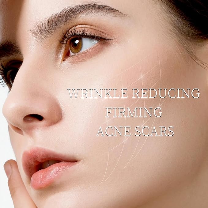 7 Day Type I & III Collagen Face Serums,Anti-Aging Wrinkle,Daily Line Smoothing Skin Care Treatment for Fine Lines, Post-Acne Scars | 3% Squalane + jojoba oil, 7 Individual Capsules