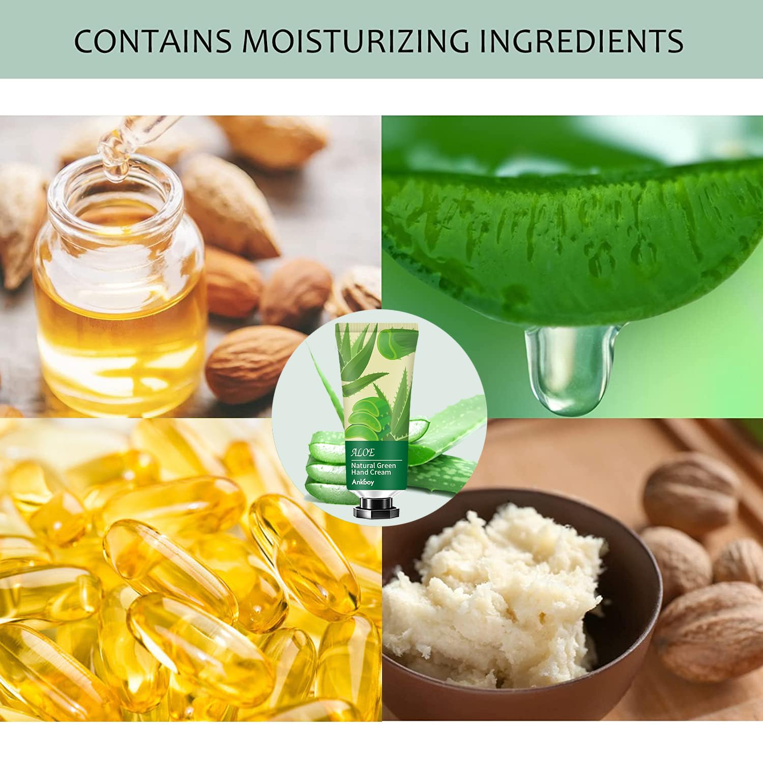 12 Pack Hand Cream for Dry Cracked Hands,Stocking Stuffers for Women,Bridesmaid Gifts,Small Gifts;Gifts for Women,Nurse Gifts,Teacher Appreciation Gifts,Natural Hand Lotion Travel Size - Glowelle