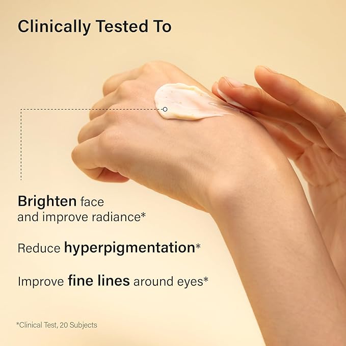 Melixir Mandarin Vitamin CE Hydration Cream, Niacinamide & Panthenol, Vitamin Capsules for Skin Radiance & Uneven Tone, Daily Face Moisturizer for Dry and Dull Skin, Korean Skincare (1.0 fl.oz./30ml)