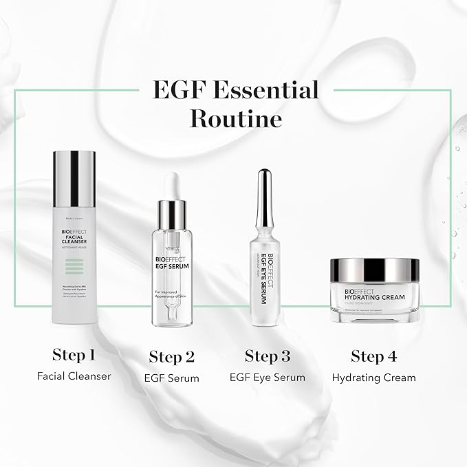 BIOEFFECT EGF Serum | Epidermal Growth Factor + Hyaluronic Acid | Age-Defying Face Treatment for Fine Lines & Wrinkles, Hydration & Firmness, 15 mL / 0.50 oz