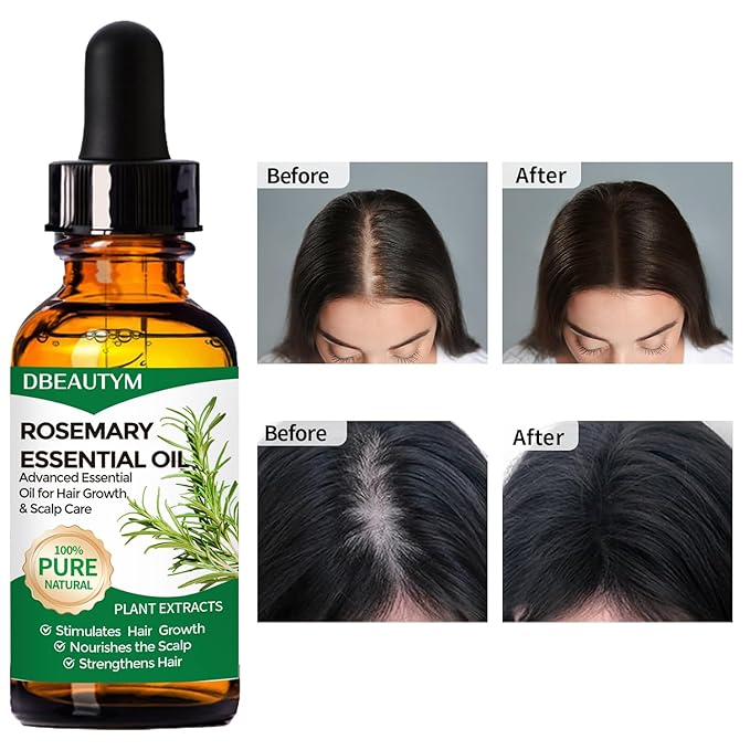 Collagen Hair Treatment Hair Mask & Rosemary Oil for Hair Growth,Deep Conditioner Hair Mask for Dry Damaged Hair,Hair Growth Oil for Hair Loss,Natural Hair Regrowth Treatment for Men and Women