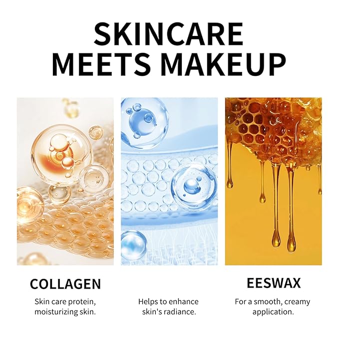 AKARY Cover Cream Stick, Color Changing Foundation Stick, Moisturizing Skin Matching Cover Cream with Medium to Full Coverage Dewy Finish Base Makeup, Dual-Ended with SoftBrush, #4 Medium