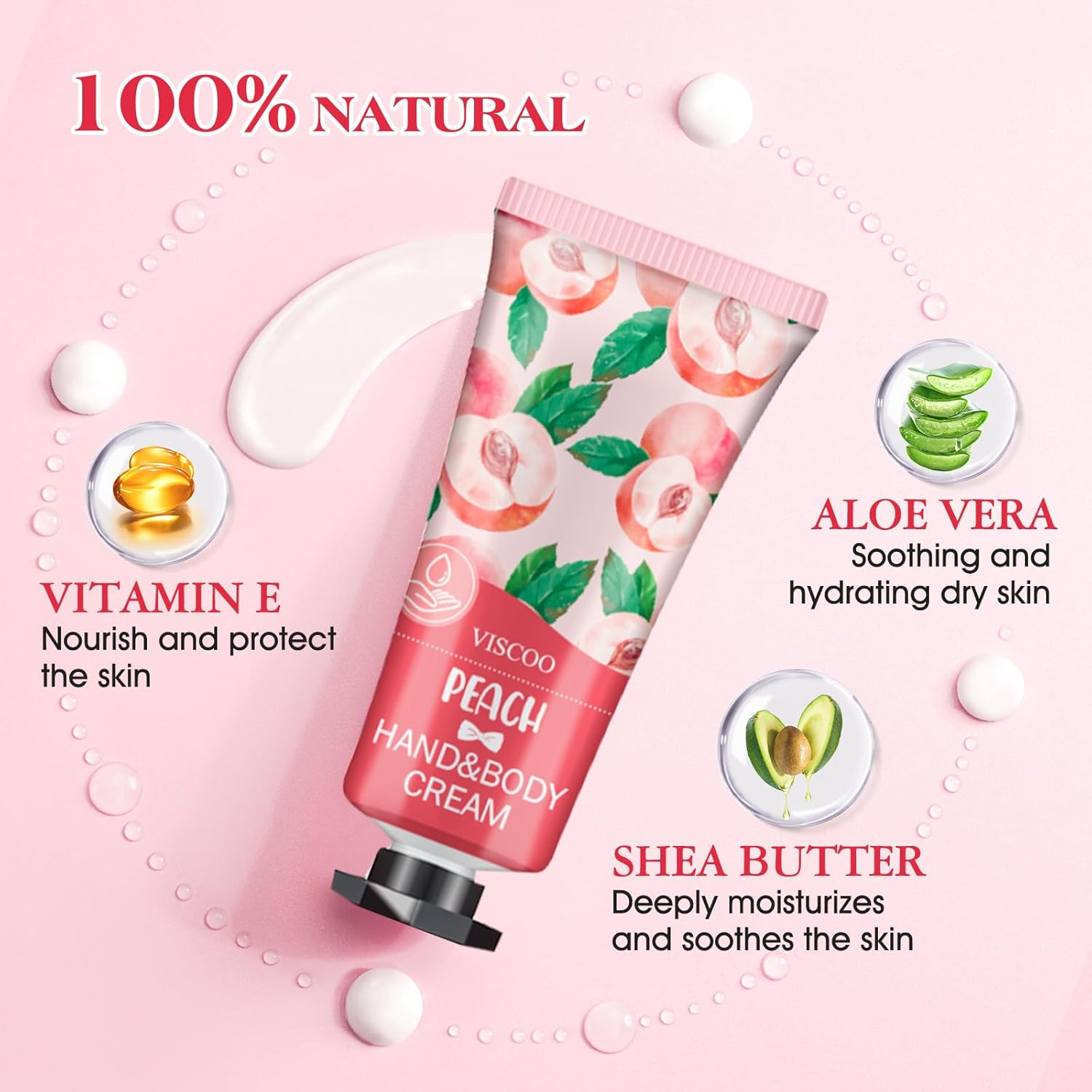 7 Pack Hand Cream Gifts Set for Women,Hand Lotion for Birthday Gifts for Women Teengirls, Bridesmaid Gifts,Thank You Gifts,Mini Moisturizing Hand Lotion Travel Size in Bulk for Dry Cracked Hands - Glowelle