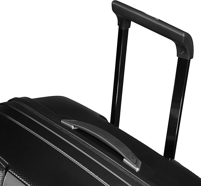 Samsonite Proxis Medium Hardside Luggage with Dual Spinner Wheels - Innovative Roxkin™ Lightweight Shell With Ultimate Durability- Includes TSA Lock, Ergonomic Telescoping Handle - Black