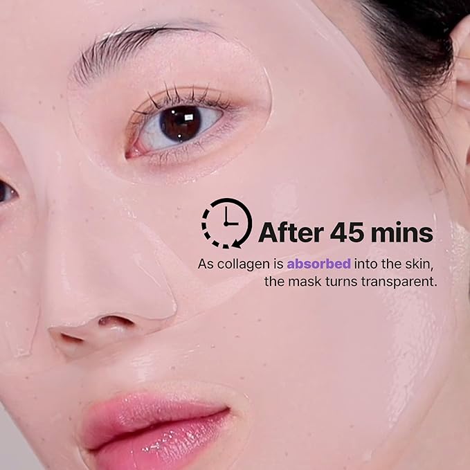 BIOHEAL BOH Collagen Remodeling Cream + Serum Gel Mask | Anti-Aging Pore-Tightening Set with Collagen Capsules for Firm, Smooth Skin | Moisturizer + 6 Hydrogel Sheet Masks