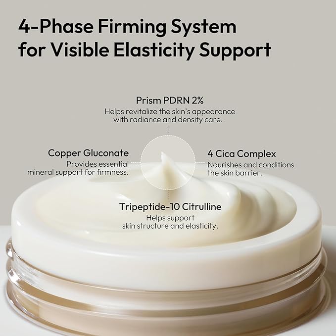 LAYERLAB Relayer Firming Cream, Korean Skincare Night Cream with PDRN for Firmness & Hydration, Daily Facial Cream for Plumping & Elasticity, K-Beauty, 1.69 fl oz