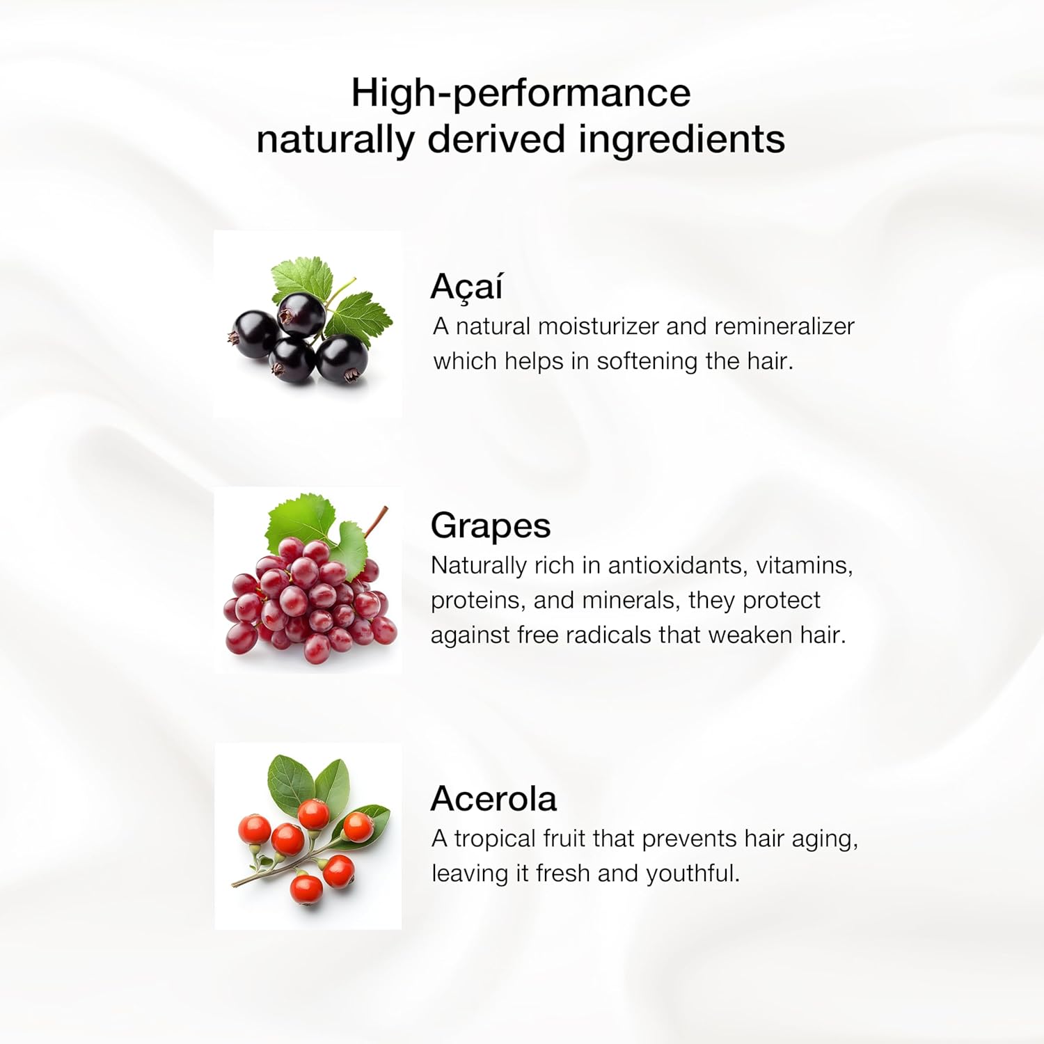 GK HAIR Global Keratin The Best ACAI (33.8 Fl Oz/1000ml) Smoothing Keratin Hair Treatment - Professional Brazilian Complex Blowout Straightening For Silky Smooth & Frizz Free Hair - Glowelle