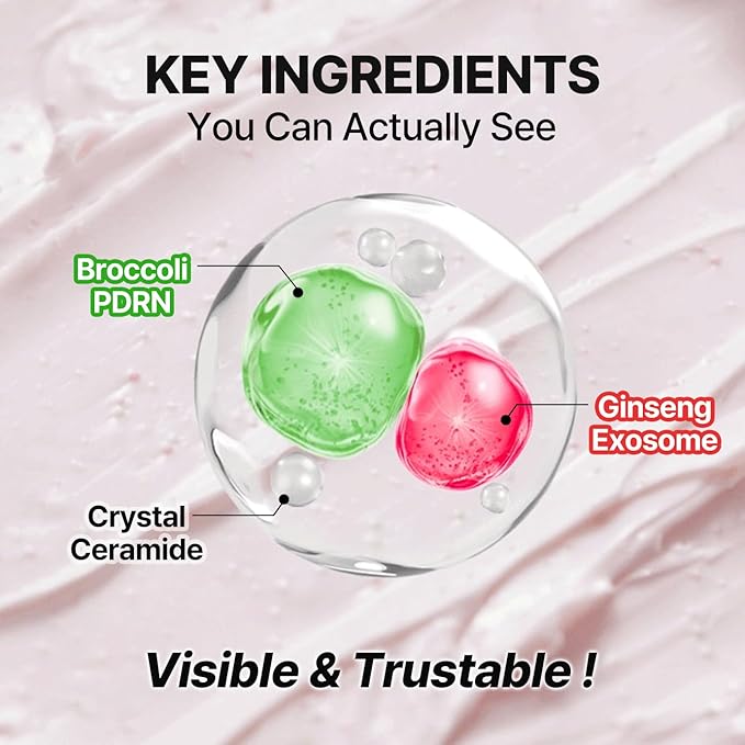 FROM ZERO EX-PDRN Bouncy Glow Duo｜Toner Mist and Capsule Cream｜Ginseng Exoxome, Broccoli PDRN, 3X Collagen, Crystal Ceramide｜Korean Glass Skin｜Gift for Teen Girls