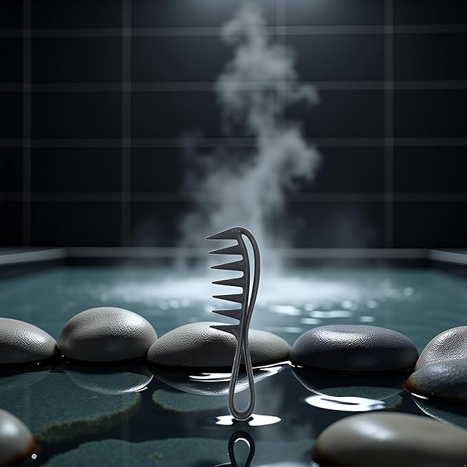 Black Large Tooth Detangle Comb Shampoo Wide Teeth Comb Hair Salon Shampoo Unbreakable Styling Tools and Appliances