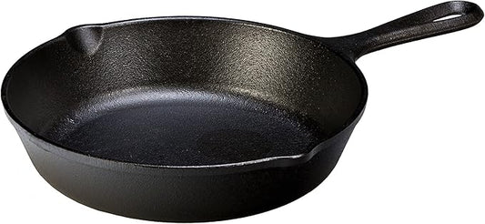 Lodge Wildlife Series-8" Cast Iron Skillet with Duck Scene, 8", Black