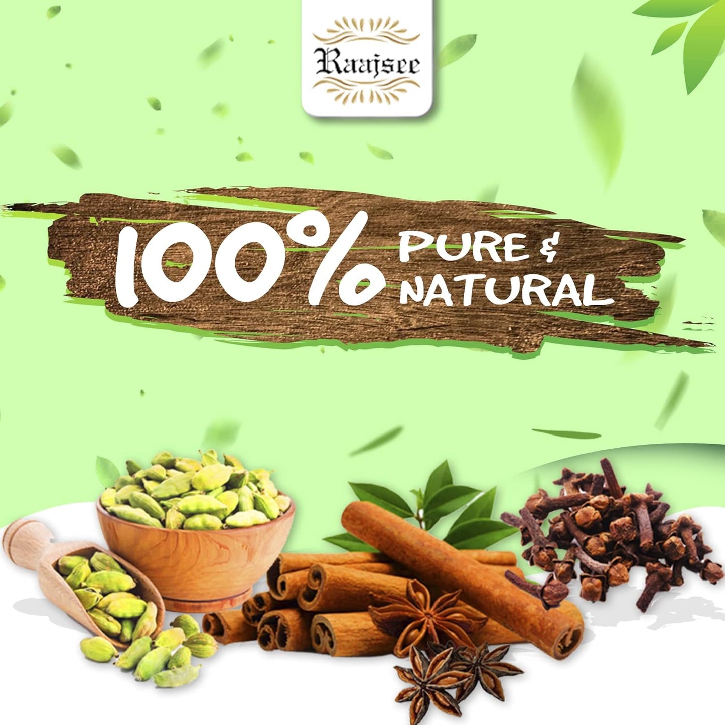 Raajsee Citronella Incense Sticks 100 gm Pack-100% Pure Organic Natural Hand Rolled Free from Chemicals-Perfect for Church,Aromatherapy,Relaxation,Meditation,Positivity & Sensual Therapy - Glowelle