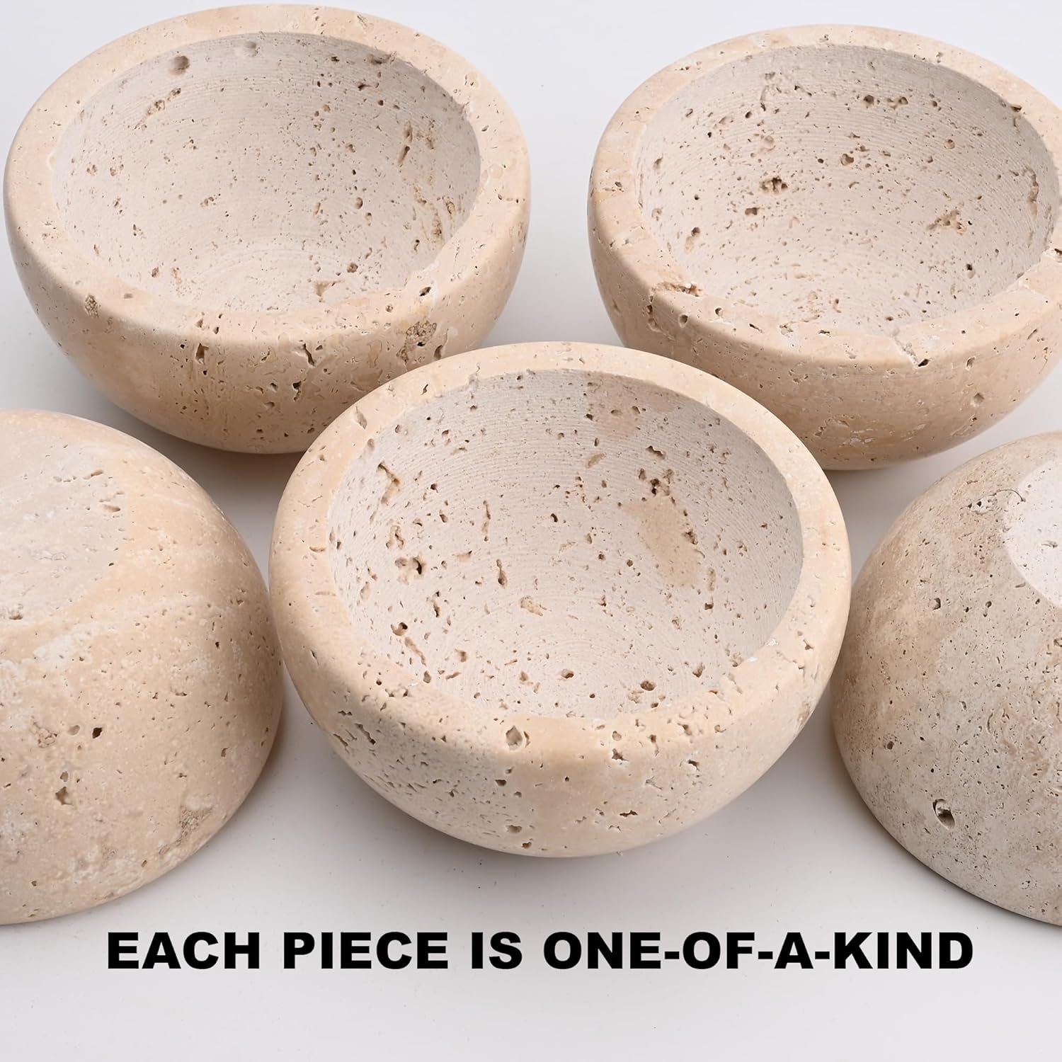 Incense Holder for Sticks and Cones - Handcrafted Limestone Incense Burner and Ash Catcher, Modern Stone Holder for Aromatherapy, Meditation, and Japanese Incense - Glowelle