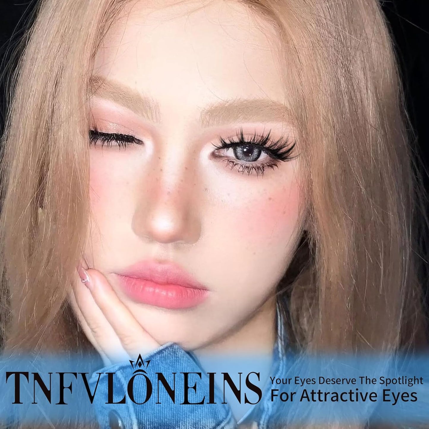 TNFVLONEINS Manga Lash Clusters Wispy Cluster Eyelash Extensions Natural Eyelash Clusters with Spikes Individual Lashes Clusters Fairy Lash Extension Anime Eye Lash Cluster Lashes - Glowelle
