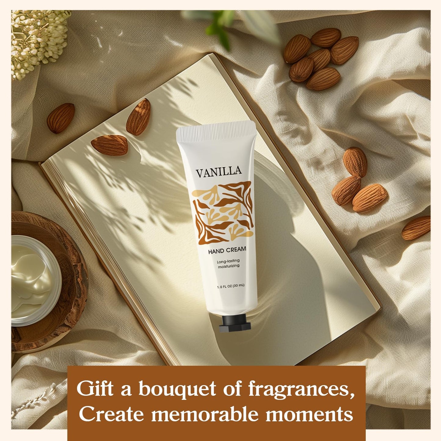 BODY & EARTH # LOVE 48 Pack Hand Cream for Women Gifts Moisturizing Hand Lotion Cream For Dry Hands Bulk Mini Hand Lotion Gift Sets For Mother's Day Valentine's Day Christmas - Glowelle