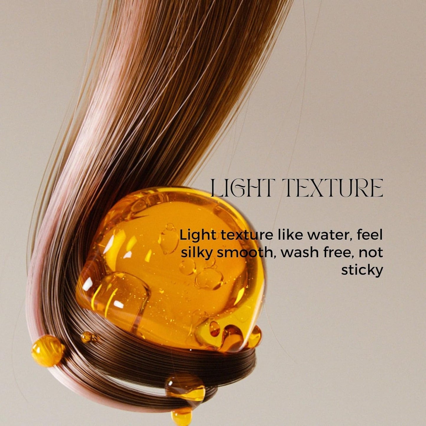 Hair Perfume Oil for Women (Lily Sandalwood), Argan Oil Heat Protection Spray for Dry, Damaged, Firzzy Hair Care, Long Lasting Fragrance Mist with Keratin & Elastin for Nourish & Smooth 2.7 fl oz - Glowelle