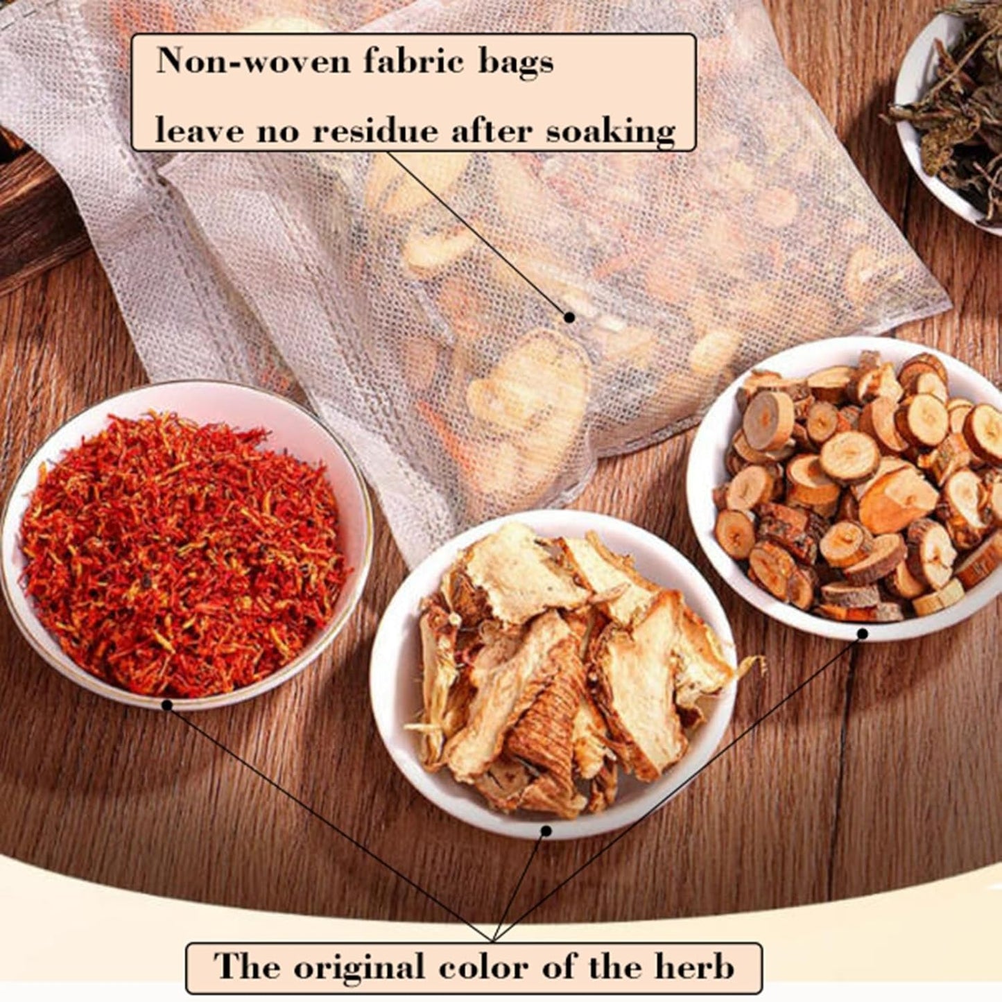 30 Pack Herbal Foot Soak Bags -Natural Ginger Mugwort Foot Detox Soak ,Body care herbal package Soothes Tired ,Chinese Herbal Foot Bath Spa Gift for Men & Women艾草生姜中药泡脚包 (32 Ounce (Pack of 1), 24)