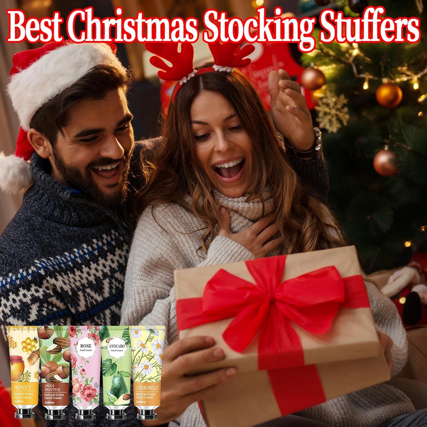 12 Pack Hand Cream for Dry Cracked Hands,Stocking Stuffers for Women,Bridesmaid Gifts,Small Gifts;Gifts for Women,Nurse Gifts,Teacher Appreciation Gifts,Natural Hand Lotion Travel Size - Glowelle