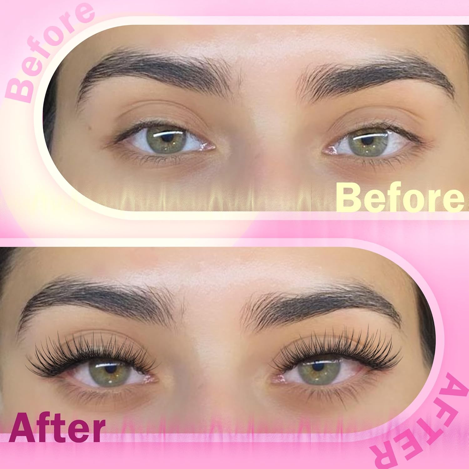 TNFVLONEINS Wispy Lash Clusters Kit 220Pcs Eyelash Extension Kit Natural Lash Extension Kit CC Volume Eyelash Clusters Short Individual Lashes Clusters 3D Eyelash Clusters Kit with Remover - Glowelle