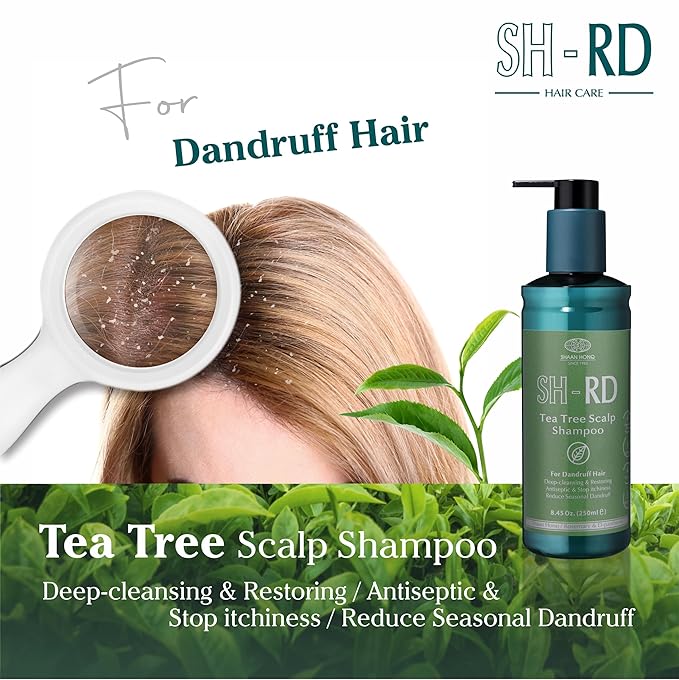 100ml Tea-Tree Shampoo + 100ml Nutra-Therapy Conditioner for Dandruff & Sensitive Scalp