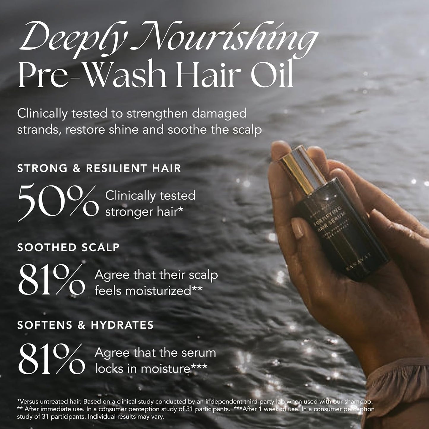 RANAVAT Mighty Majesty - Fortifying Hair Serum - Hair Oil Serum for Scalp Hydration, Frizz Control, & Hair Shine - With Jasmine and Amla Extract (1.7 oz)