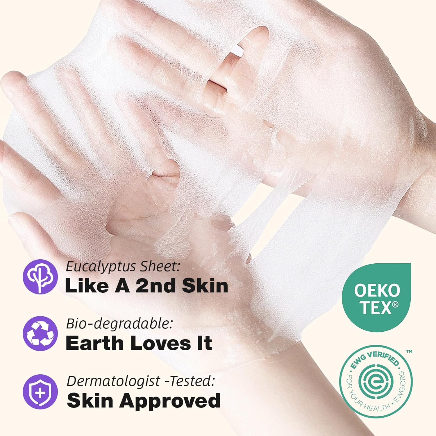 ZealSea Clean Beauty Face Masks Skincare, Minimalism 15 Ingredients Sheet Mask, Dopamine Color Design Facial Mask, Sleepover & Slumber Spa Party Supplies, Women Teen Girl Gifts Trendy Stuff, 21 Pack - Glowelle