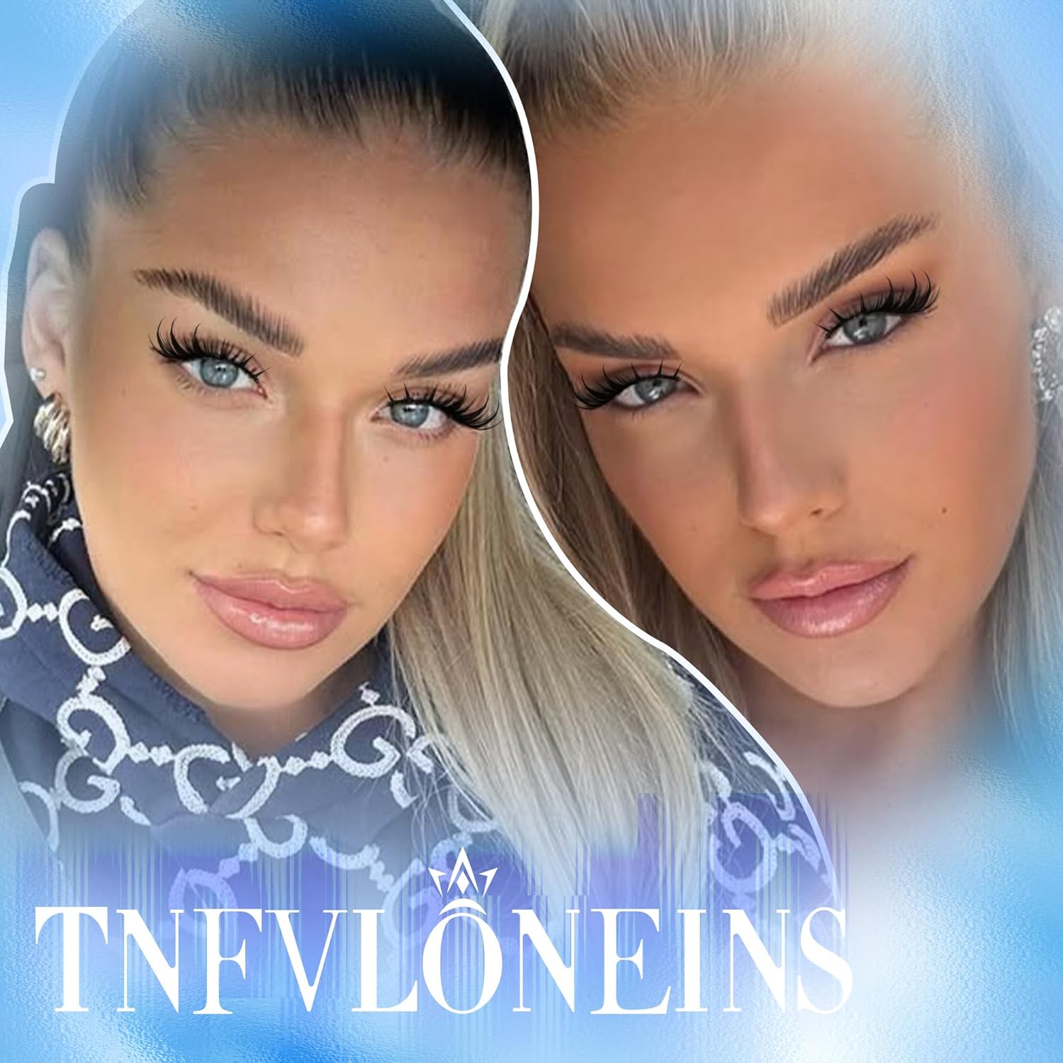 TNFVLONEINS Manga Lash Clusters with Spikes Fairy Eyelash Clusters Anime Cluster Eyelash Extensions Doll-like Individual Lashes Wide Band Eyelash Extension Natural Eye Lash Clusters - Glowelle